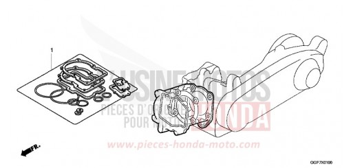 TROUSSE DE JOINT A NSC502WHD de 2013